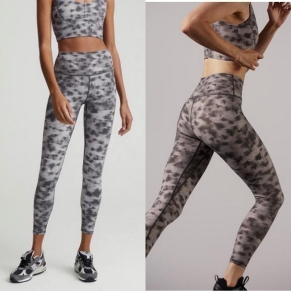 Varley Let's Go Leggings in Concrete Leaf